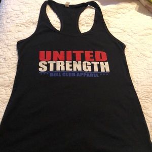 United strength workout tank top sz M